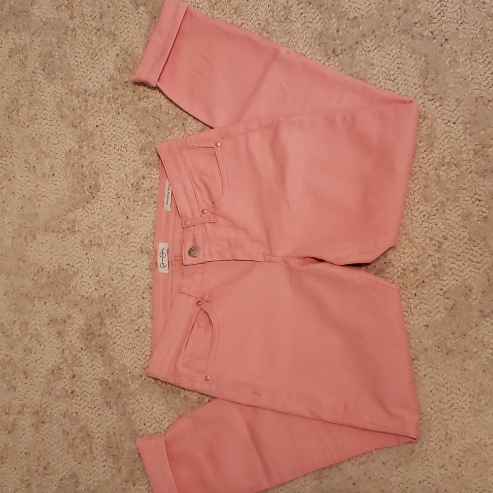 Jessica Simpson pink denim jeans.  Size 4/27  Excellent condition.